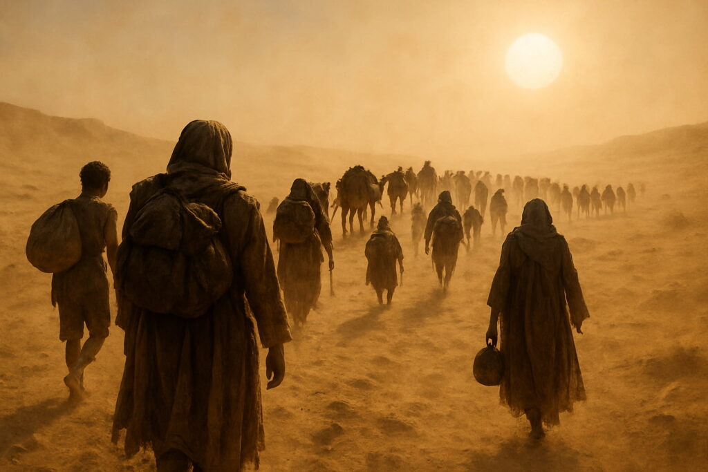 Desert Caravan Journey
